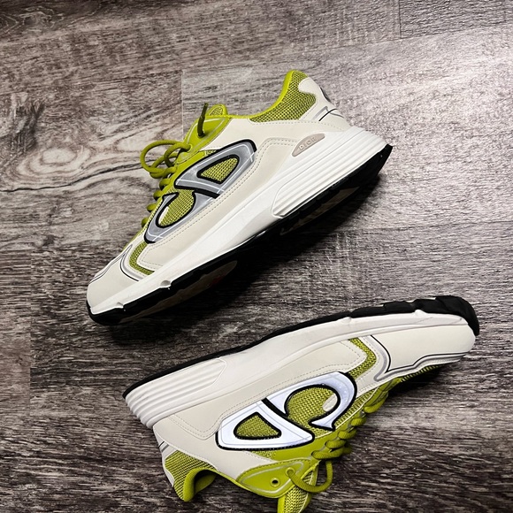 Dior B30 Sneakers Lime Green Sz 44__ men’s 10 - Picture 7 of 13
